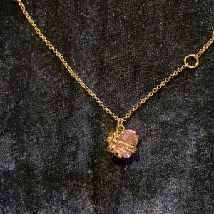 [SOLD] Juicy Couture Pink Heart 💝 Rose Gold Chain Pendant Necklace